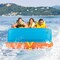 Costway Towable Tube for Boating 3 Riders with Front & Back Tow Points for Towing Rider